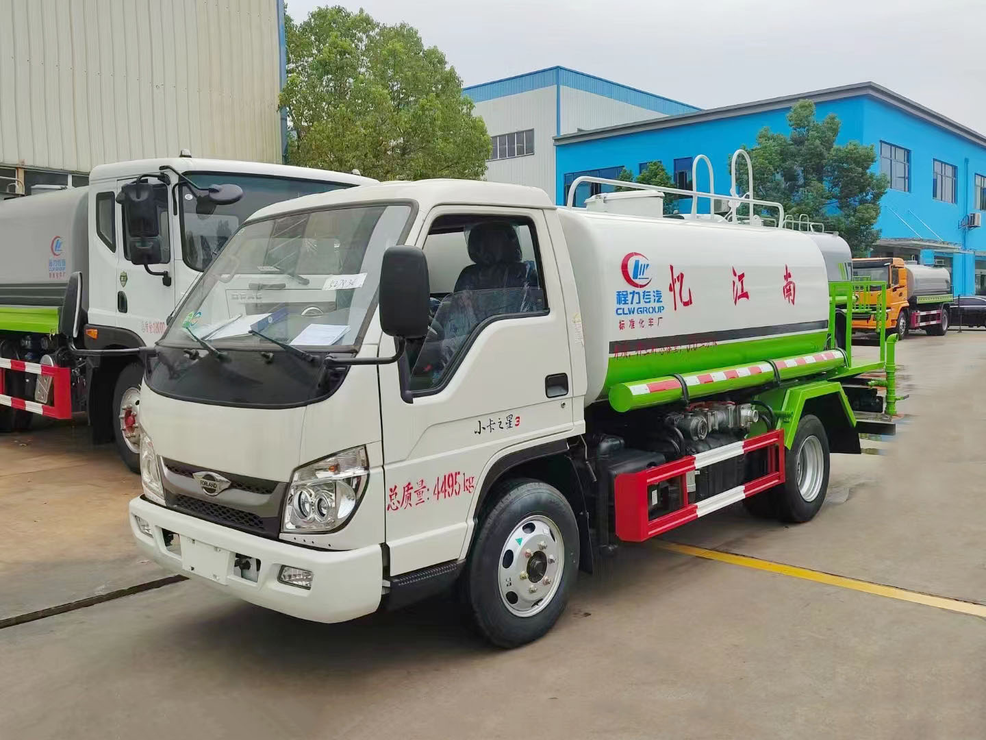 福田小卡4.5吨洒水车